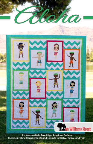Aloha Modern Quilt Pattern - PDF Download