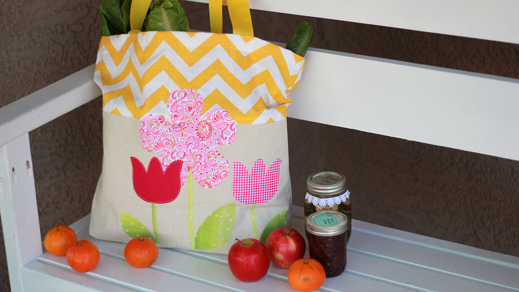 Applique Canvas Bag Tutorial