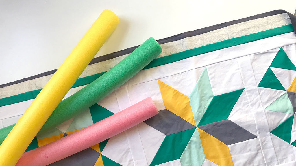 How to Easily Baste Quilts