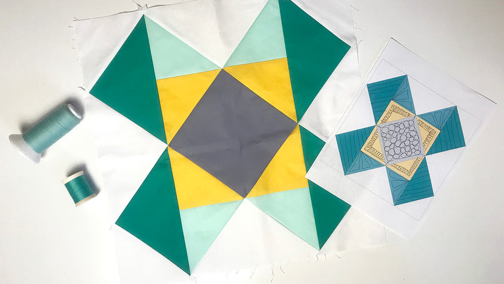 How do I Quilt It – Bee Block 6