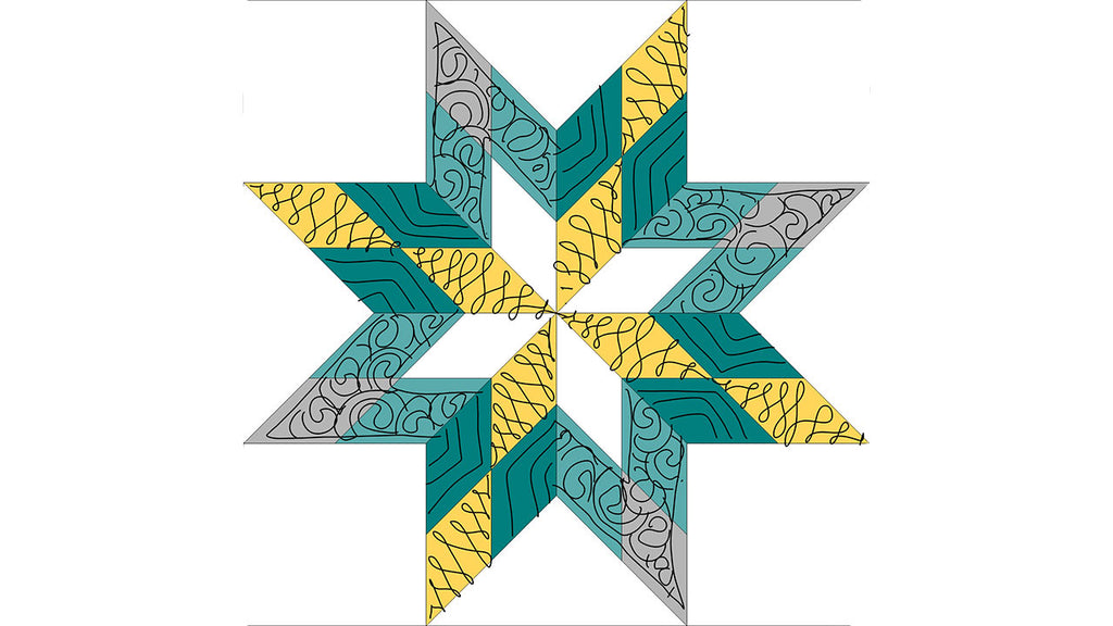 How to Quilt Lone Star Blocks