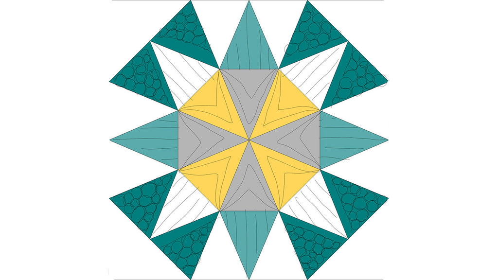 How to Quilt Triangles