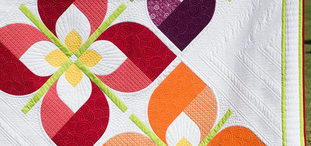 Creating a Quilting Plan – Windswept Quilt