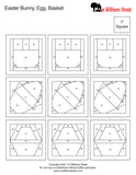 Easter Postage Stamp Blocks - PDF Download