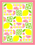 Pink Lemonade Quilt Pattern - PDF Download