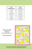 Pink Lemonade Quilt Pattern - PDF Download