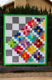 Checkmate Modern Quilt Pattern - PDF Download