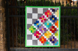 Checkmate Modern Quilt Pattern - PDF Download