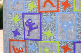 Hi-Yah! Modern Quilt Pattern - PDF Download
