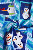 Baby it's Cold Modern Snowman Quilt Pattern