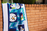 Baby it's Cold Modern Snowman Quilt Pattern