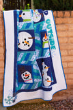 Baby it's Cold Modern Snowman Quilt Pattern