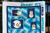 Baby it's Cold Modern Snowman Quilt Pattern