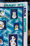 Baby it's Cold Modern Snowman Quilt Pattern