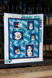 Baby it's Cold Modern Snowman Quilt Pattern
