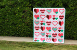 I Love You Modern Quilt Pattern