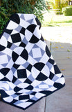 Monochromality Modern Quilt Pattern