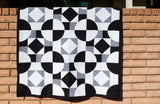 Monochromality Modern Quilt Pattern