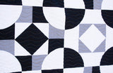 Monochromality Modern Quilt Pattern