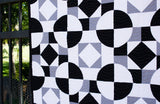 Monochromality Modern Quilt Pattern