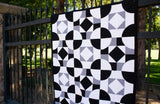 Monochromality Modern Quilt Pattern