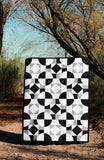 Monochromality Modern Quilt Pattern