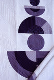 Stacked - Modern Curved Pieced Quilt Pattern