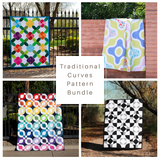 Traditional Curves Bundle - 4 Traditional Quilt Patterns