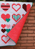 I Love You Modern Quilt Pattern