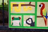 In the Rainforest - Modern FPP Quilt Pattern