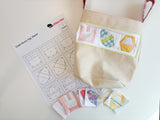 Easter Postage Stamp Blocks - PDF Download