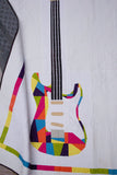 Rock Concert Modern Guitar Quilt Pattern