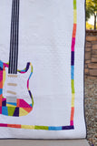 Rock Concert Modern Guitar Quilt Pattern