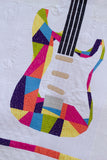 Rock Concert Modern Guitar Quilt Pattern