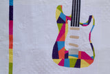 Rock Concert Modern Guitar Quilt Pattern