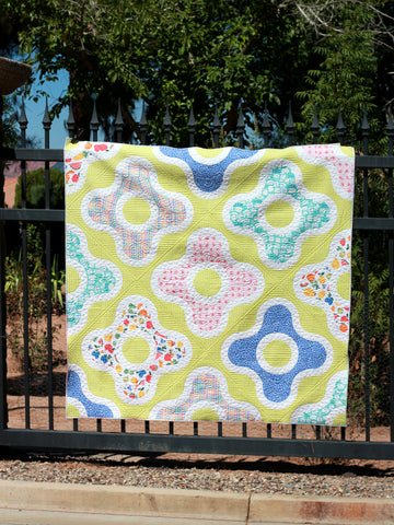 Frolic Quilt Pattern and Template