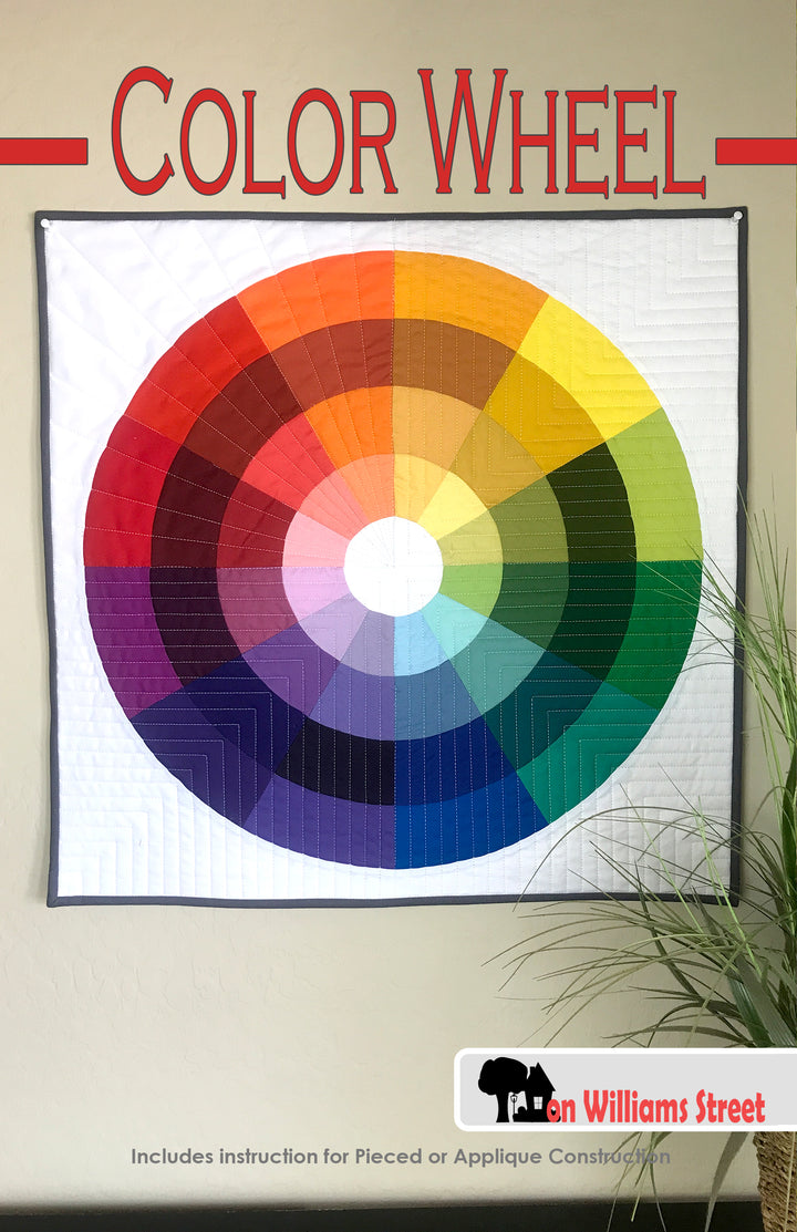 Color Wheel Mini Quilt Pattern - PDF Download – On Williams Street