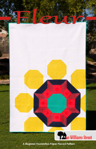 Fleur Modern Quilt Pattern