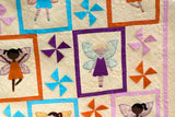 Pixie Dust - modern applique fairy quilt pattern