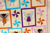 Pixie Dust Modern Applique Fairy Quilt Pattern - PDF Download