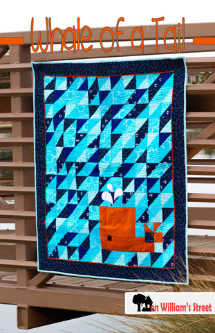 Whale of a Tail Modern Kid Quilt Pattern