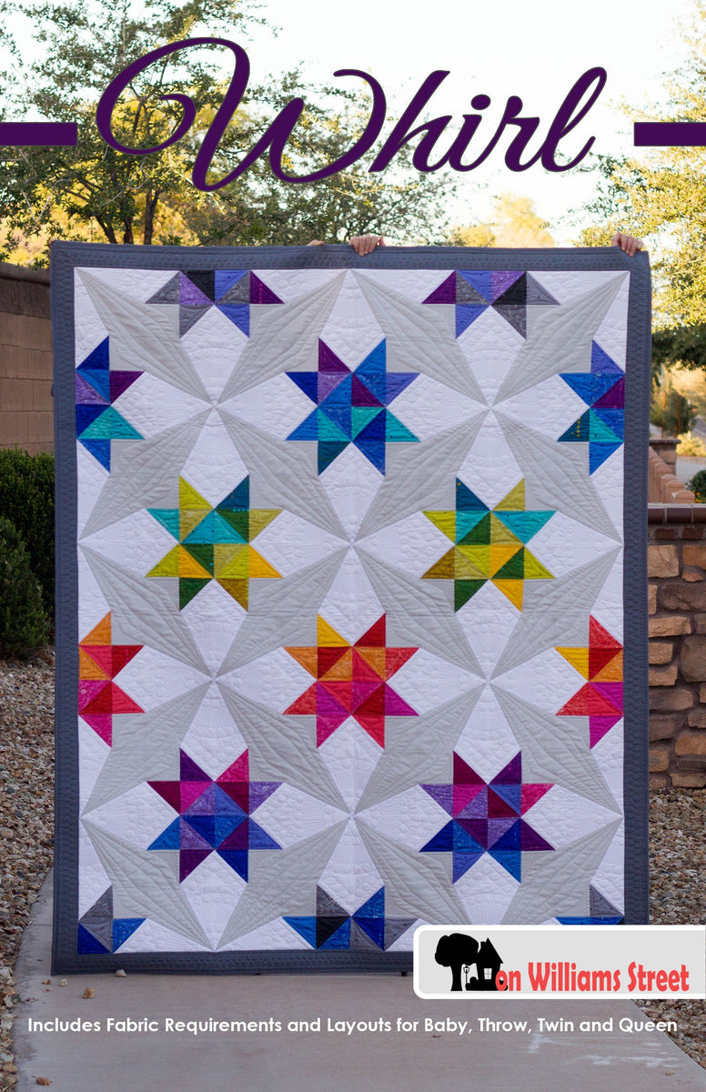 Whirl Modern Quilt Pattern - PDF Download – On Williams Street