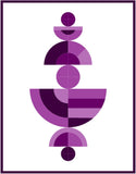 Stacked - Modern Curved Pieced Quilt Pattern