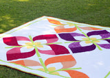 Windswept Modern Flower Quilt Pattern