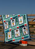 Gone Fishin'  Modern Quilt Pattern - PDF Download