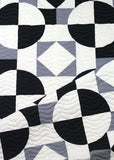 Monochromality Modern Quilt Pattern
