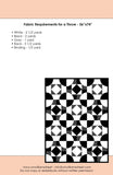 Monochromality Modern Quilt Pattern - PDF Download