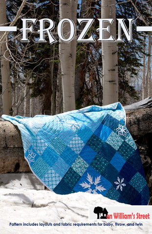 Frozen Modern Quilt Pattern