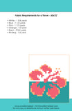 Island Bloom Modern Quilt Pattern - PDF Download