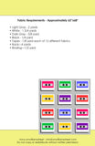 Mix Tape Retro Quilt Pattern - PDF Download